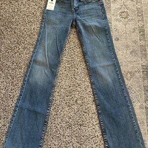 Shyanne Women's Medium Blue Flared Jeans